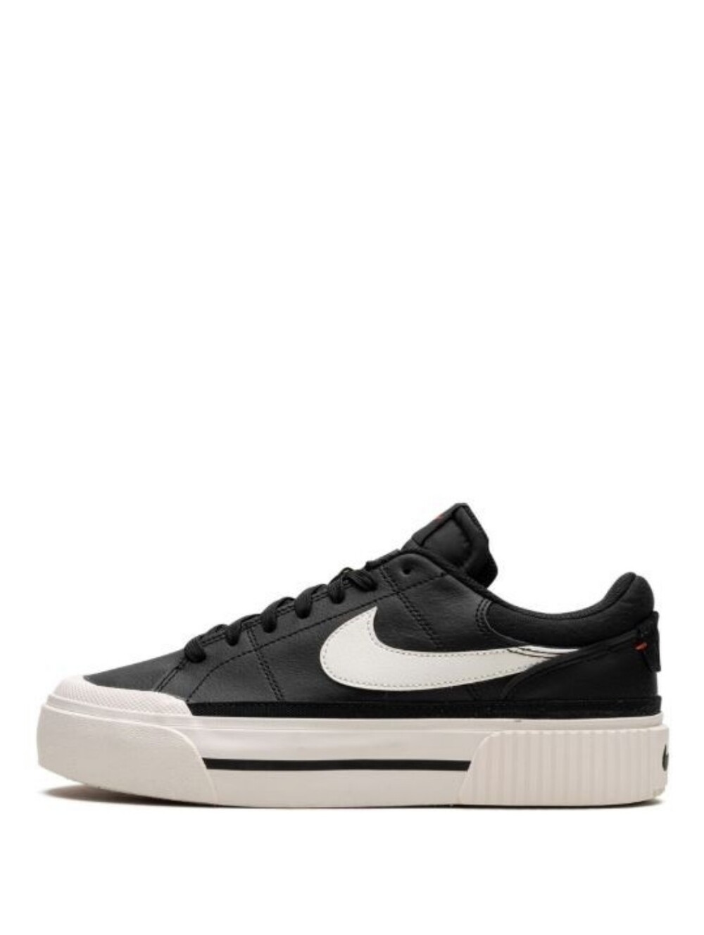 Nike Court Legacy Lift Sneaker Black Sail